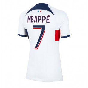 Paris Saint-Germain Kylian Mbappe #7 Bortatröja Dam 2023-24 Kortärmad